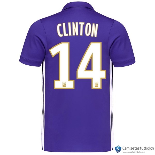 Camiseta Marsella Tercera equipo Clinton 2017-18